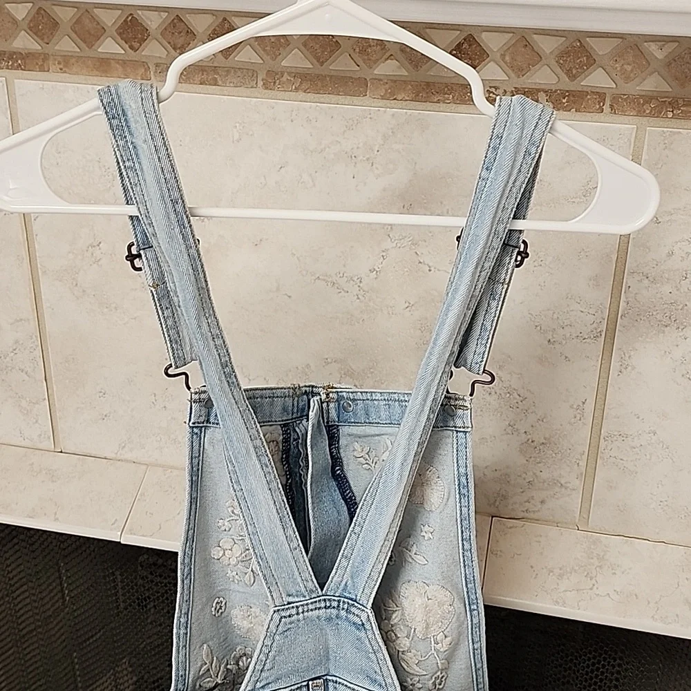 ๐ฉต๐ HOLLISTER Stretch Super Skinny Crop OVERALLS ๐๐ฉต - Picture 14 of 15
